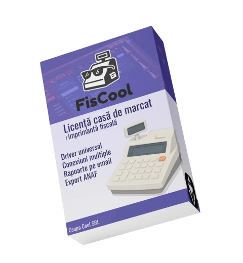 Driver Fiscal FisCool - Licență casă de marcat (Permanent)